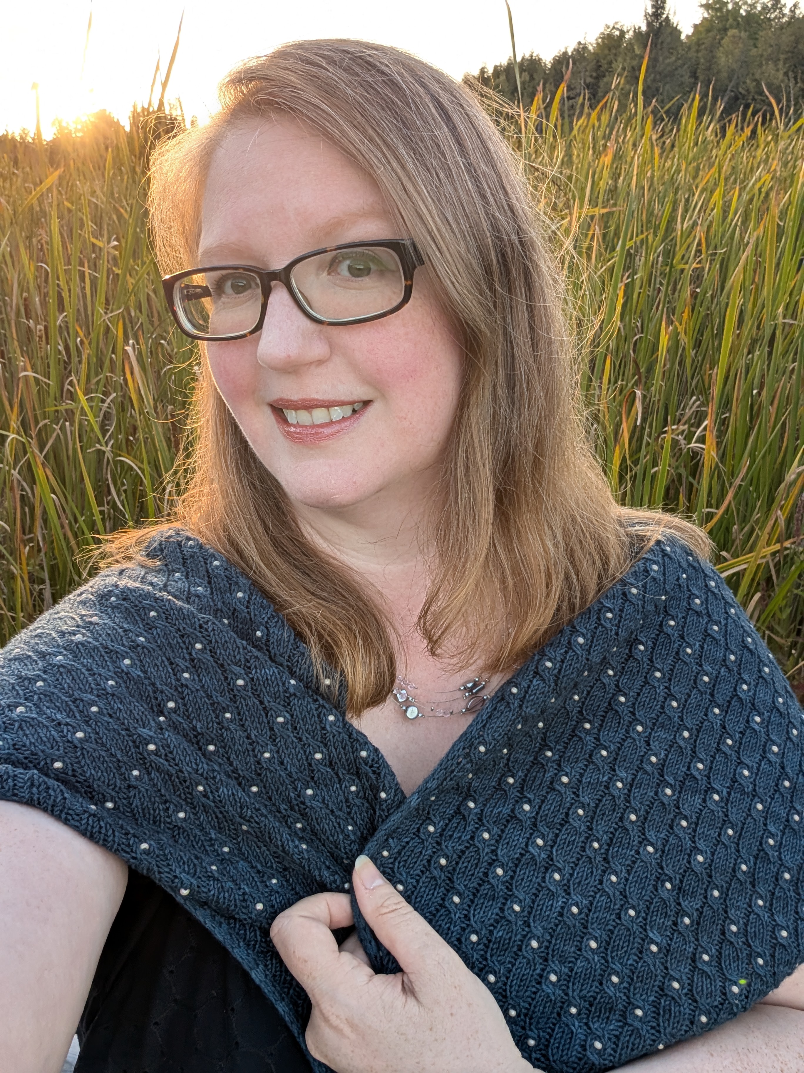Wool & Coffee Shawl