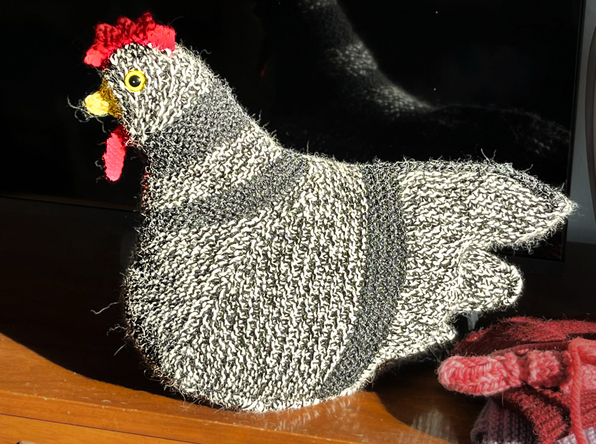 bell chooks the Emotional Support Chicken